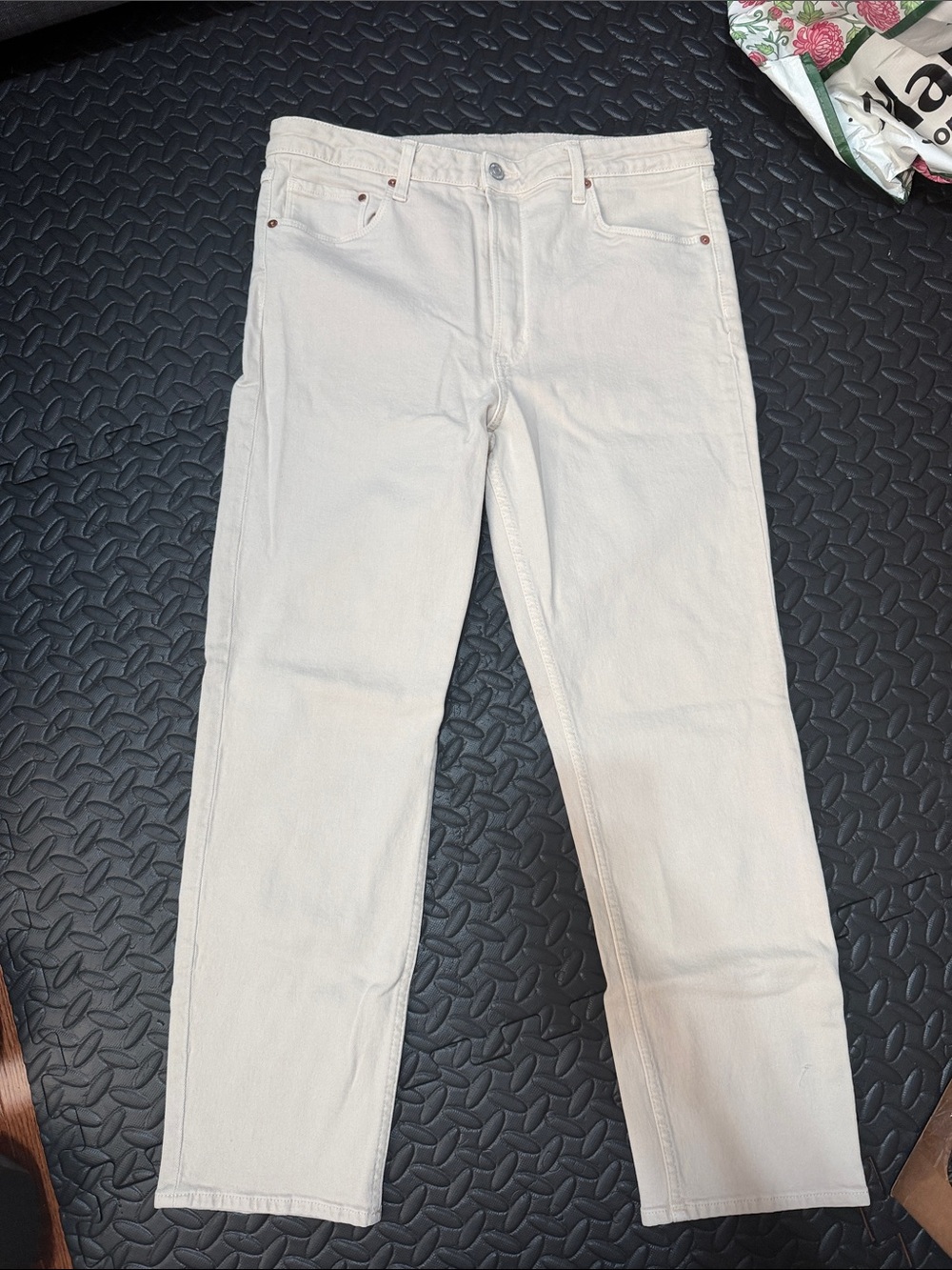 H&M Women's Skinny Jeans in Off-White
